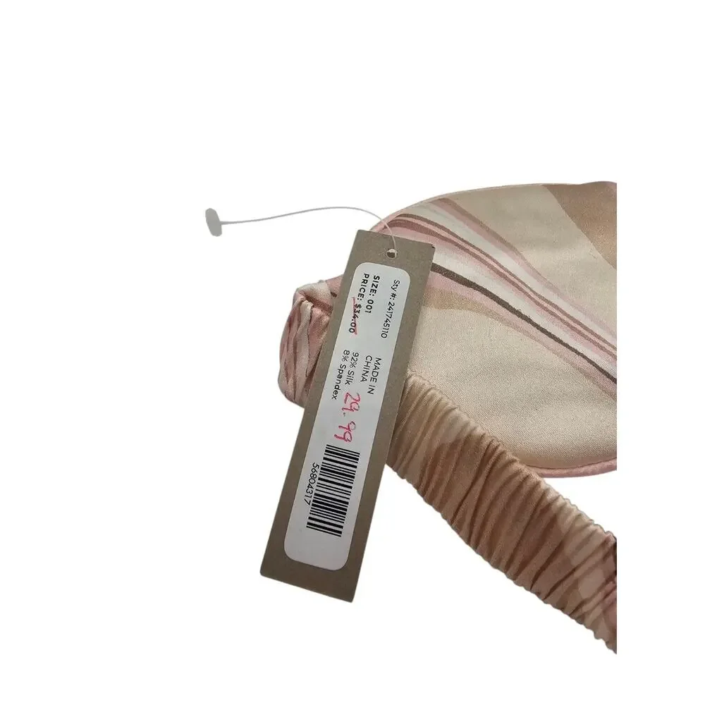 Haven Well Within sleep mask Silk Blend Pink Beige NEW
